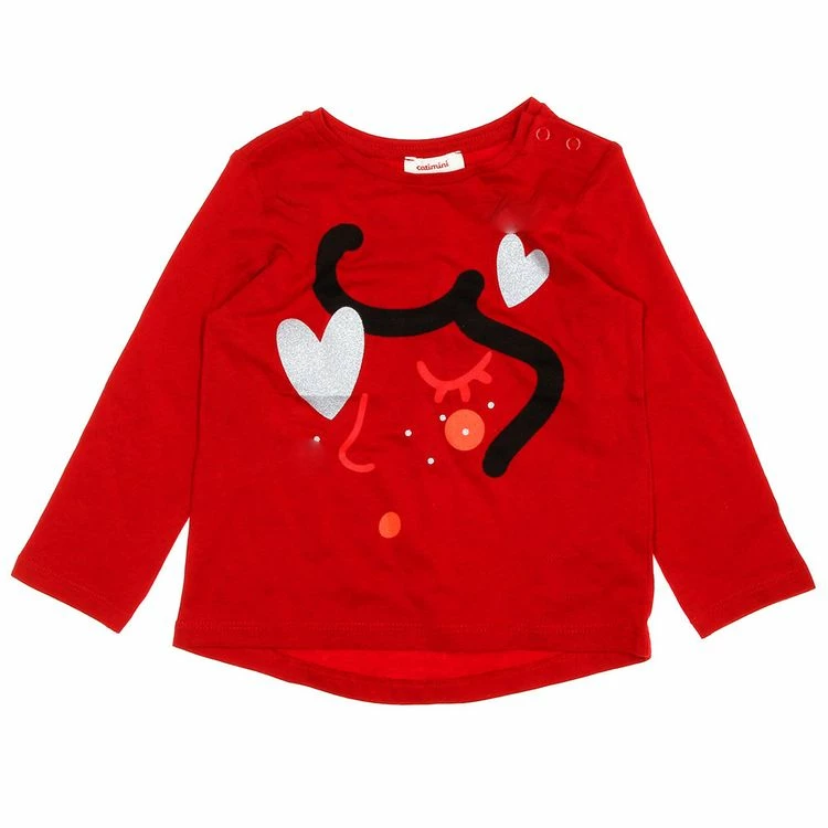 Tout neuf ⭐ CATIMINI Tee-Shirt Rouge Enfant/Fille Catimini CR10115 😀 3 Tout neuf ⭐ CATIMINI Tee-Shirt Rouge Enfant/Fille Catimini CR10115 😀