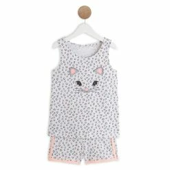 Meilleure vente 🧨 IN EXTENSO Pyjashort Débardeur Panthère Fille ❤️