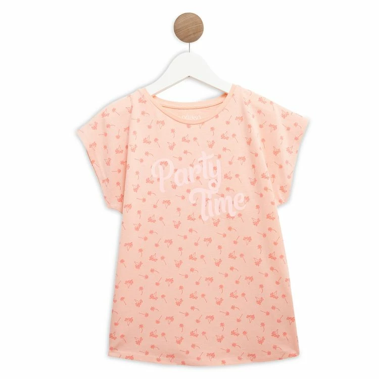 Sortie 🎁 IN EXTENSO T-shirt Manches Courtes Palmiers Fille 🥰 3 Sortie 🎁 IN EXTENSO T-shirt Manches Courtes Palmiers Fille 🥰