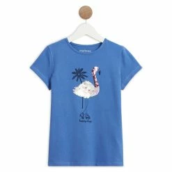 Sortie 🎁 IN EXTENSO T-shirt Manches Courtes à Sequins Réversibles Fille 🔥