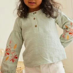 Meilleure vente ✨ Petit Béguin Blouse Fille Minaouet 🔥 -Boutique IN EXTENSO unnamed file 728