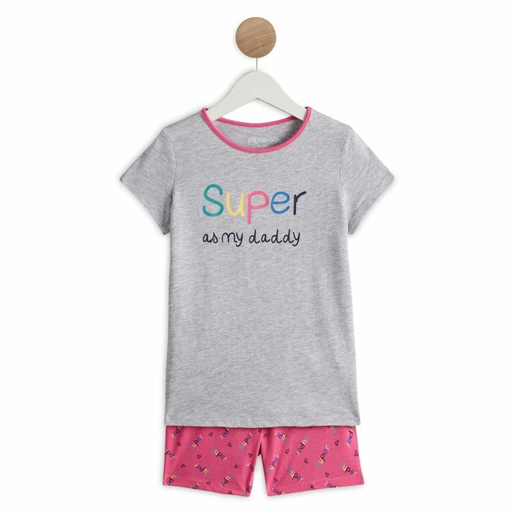 Le moins cher 😀 IN EXTENSO Pyjashort Fête Des Pères Fille 👍 3 Le moins cher 😀 IN EXTENSO Pyjashort Fête Des Pères Fille 👍