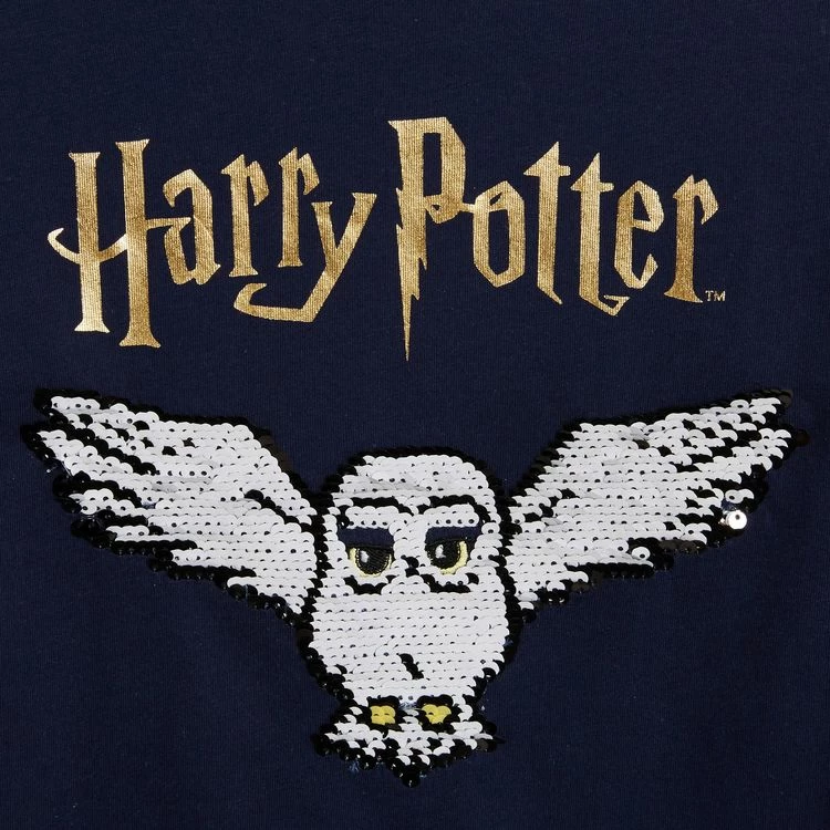 Sortie 🛒 HARRY POTTER T-shirt Manches Longues Chouette Edwige Fille 🤩 4 Sortie 🛒 HARRY POTTER T-shirt Manches Longues Chouette Edwige Fille 🤩 – Image 2