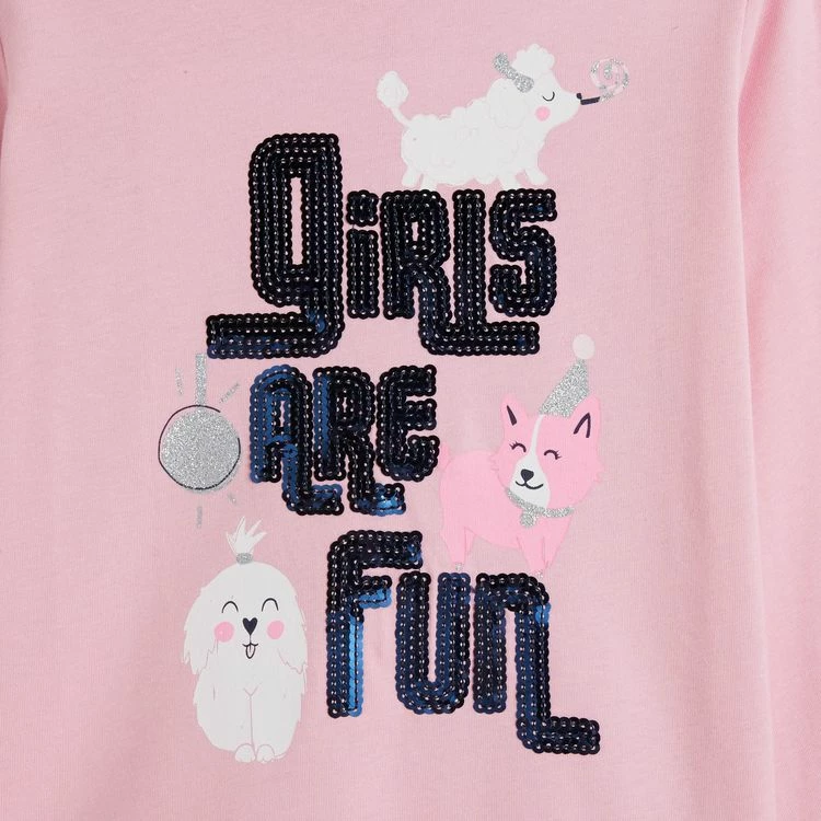 Meilleure vente 😍 IN EXTENSO T-shirt Manches Longues à Volants Fille 🤩 4 Meilleure vente 😍 IN EXTENSO T-shirt Manches Longues à Volants Fille 🤩 – Image 2