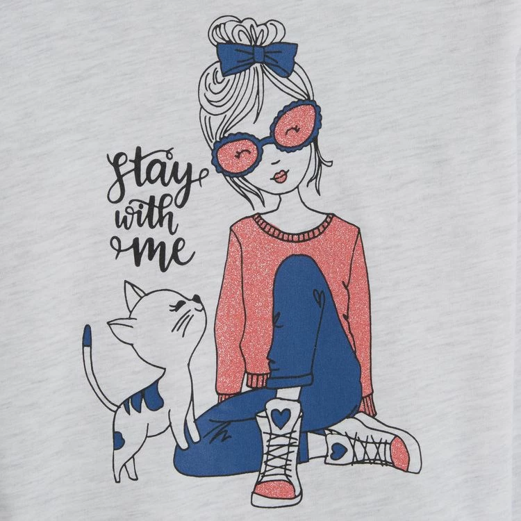 Top 10 🔔 IN EXTENSO T-shirt Manches Longues Fille 👍 4 Top 10 🔔 IN EXTENSO T-shirt Manches Longues Fille 👍 – Image 2