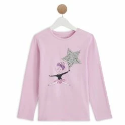 Les meilleures critiques de ???? IN EXTENSO T-shirt Manches Longues Danseuse étoiles Fille ⌛