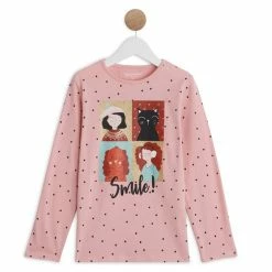 Nouveau ✨ IN EXTENSO T-shirt Manches Longues Fille 💯