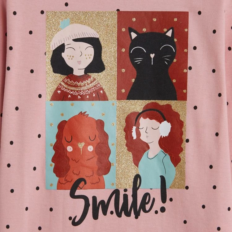 Nouveau ✨ IN EXTENSO T-shirt Manches Longues Fille 💯 4 Nouveau ✨ IN EXTENSO T-shirt Manches Longues Fille 💯 – Image 2