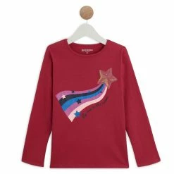 Les meilleures critiques de ⌛ IN EXTENSO T-shirt Manches Longues à Sequins étoiles Fille ⭐