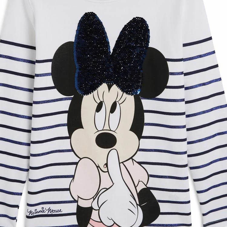 Meilleur prix 😍 MINNIE T-shirt Manches Longues à Sequins Réversibles Fille 💯 4 Meilleur prix 😍 MINNIE T-shirt Manches Longues à Sequins Réversibles Fille 💯 – Image 2
