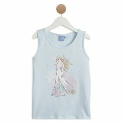 Promo 🤩 Reine Des Neiges Débardeur Elsa Fille 🔔