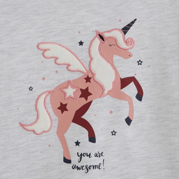 Meilleure vente 🛒 IN EXTENSO T-shirt Manches Longues Licorne Fille ✨ 4 Meilleure vente 🛒 IN EXTENSO T-shirt Manches Longues Licorne Fille ✨ – Image 2