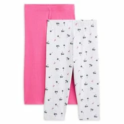 Offres 🛒 IN EXTENSO Lot De 2 Leggings Courts Fille 🎁