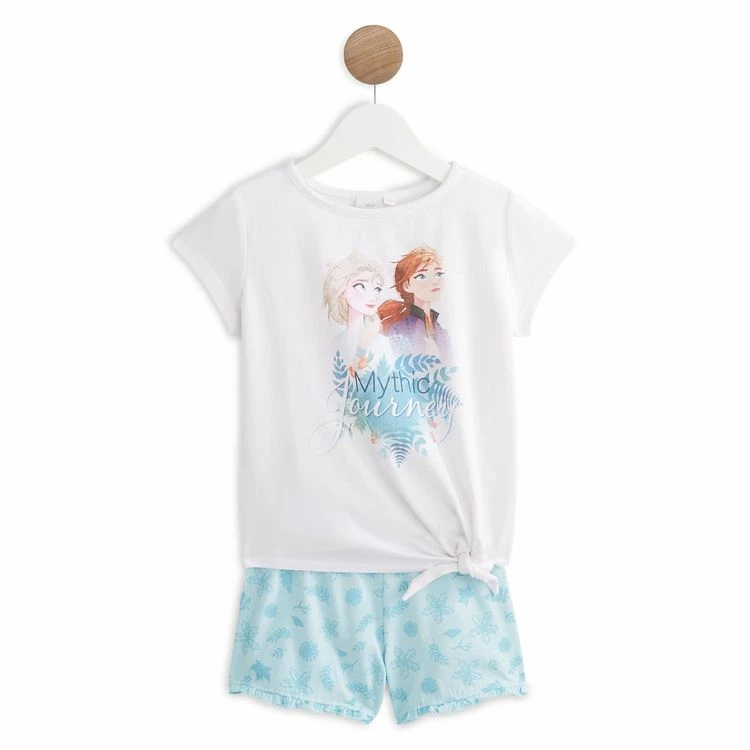 Grosses soldes 🎁 Reine Des Neiges Pyjashort Elsa Et Anna Fille 🎉 3 Grosses soldes 🎁 Reine Des Neiges Pyjashort Elsa Et Anna Fille 🎉