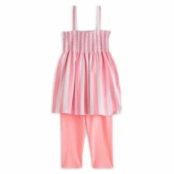 Budget ???? IN EXTENSO Ensemble Tunique à Rayures + Legging Fille ????